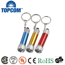 TOPCOM LED Light Aluminum Promotional Keychain